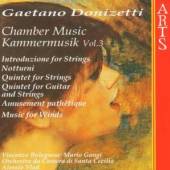 DONIZETTI G.  - CD CHAMBER MUSIC VOL.3