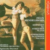 MENDELSSOHN-BARTHOLDY FELIX  - CD SYMPHONIES FOR STRINGS..