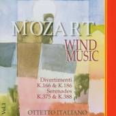 MOZART WOLFGANG AMADEUS  - CD MUSIC FOR WINDS VOL.1