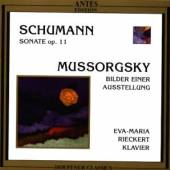 SCHUMANN & MUSSORGSKY  - CD KLAVIERSONATE 1 FIS-MO