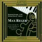 REGER M.  - CD SONATEN FUR VIOLONCELLO & KLA