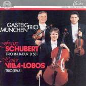 SCHUBERT & VILLA-LOBOS  - CD STRING TRIOS