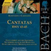 RILLING - BACH - COLLEGIUM  - CD BACH - KANTATEN BWV 43 - 45