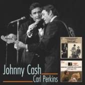 CASH JOHNNY/CARL PERKINS  - CD I WALK THE LINE/LITTLE
