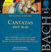 BACH JOHANN SEBASTIAN - RILLIN  - 2xCD CANTATAS BWV 38-40