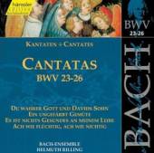 RILLING - AUGER - SOFFEL - WAT  - CD BACH - KANTATEN BWV 23-26