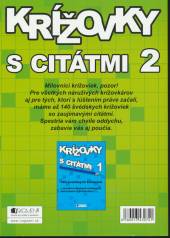  Krížovky s citátmi 2 [SK] - supershop.sk