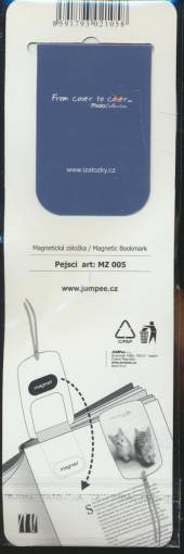  Magnetická záložka Pejsci - MZ 005 [CZE] - suprshop.cz