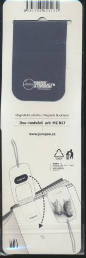  Magnetická záložka Dva medvědi - MZ 017 [CZE] - suprshop.cz