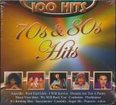 VARIOUS  - 5CD 100 HITS-70S & 80S HITS (2007)