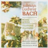 BACH J.L.  - CD MISSA BREVIS/KANTATEN