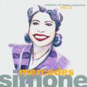 SIMONE MERCEDES  - CD MASTERS OF TANGO ARGE..-2