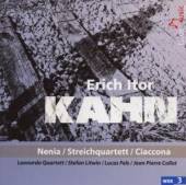 KAHN E. I.  - CD NENIA/STREICHQUARTETT/CIA