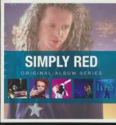 SIMPLY RED  - 5xCD ORIGINAL ALBUM ..