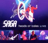 SAGA  - CD HEADS OR TALES: LIVE
