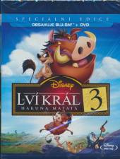  LVI KRAL 3: HAKUNA MATATA BD+DVD (COMBO PACK) [BLURAY] - suprshop.cz