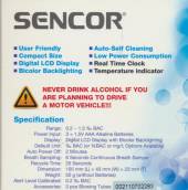  SCA BA02 Alkohol tester SENCOR - suprshop.cz