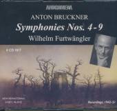 ANTON BRUCKNER (1824-1896)  - 6xCD SYMPHONIEN NR.4-9