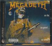 MEGADETH  - CD SO FAR, SO GOOD, SO WHAT