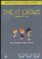 TV SERIES  - 4xDVD IT CROWD - SERIES 1-4