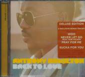 HAMILTON ANTHONY  - CD BACK TO LOVE