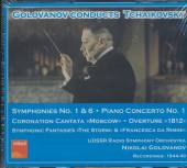 TCHAIKOVSKY PYOTR ILYICH  - 3xCD GOLOVANOV CONDUCTS TCHAIK