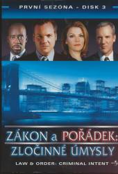  Zákon a pořádek: Zločinné úmysly - disk 3(Law & Order: Criminal Intent) - supershop.sk