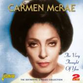 MCRAE CARMEN  - 2xCD VERY THOUGHT OF YOU
