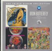 IRON BUTTERFLY  - 3xCD TRIPLE ALBUM COLLECTION