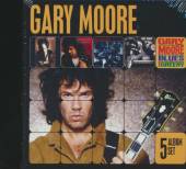 MOORE GARY  - 5xCD 5 ALBUM SET