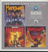 MANOWAR  - CD TRIPLE ALBUM COLLECTION