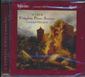 WEBER C.M. VON  - 2xCD COMPLETE PIANO SONATAS