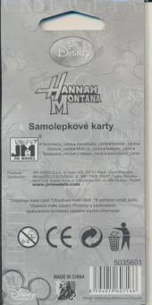  Samolepky Kartičky Hannah Montana [CZE] - suprshop.cz