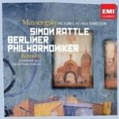 RATTLE SIMON  - CD MUSSORGSKY: PICTURES AT..